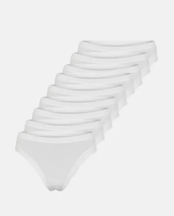Tai Brief 9-pak | Bambusviskose | Hvid