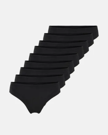 Tai Brief 9-pak | Bambusviskose | Sort