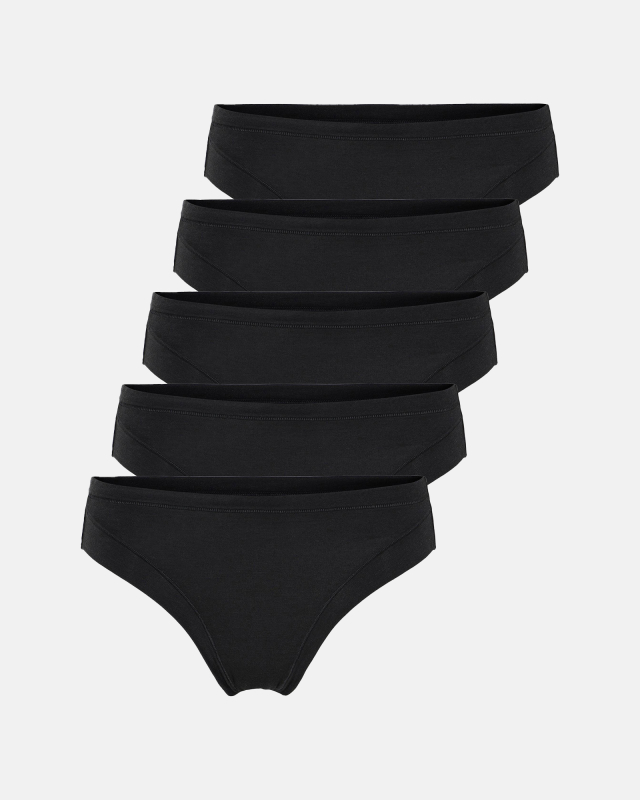 Tai Brief 5-pak | Bambusviskose | Sort