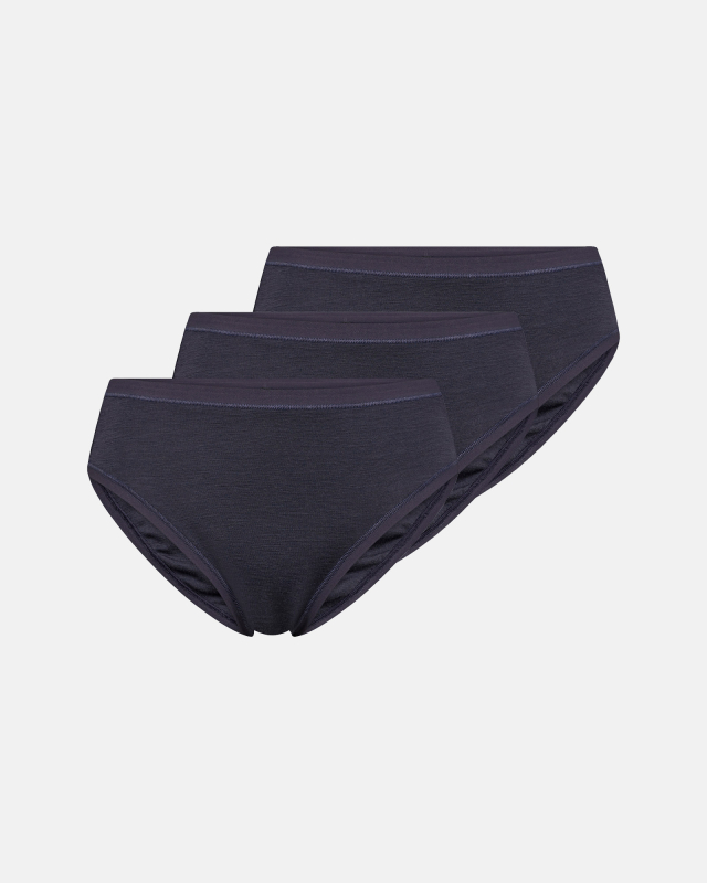 Tai Brief 3-pak | 100% Uld | Grå