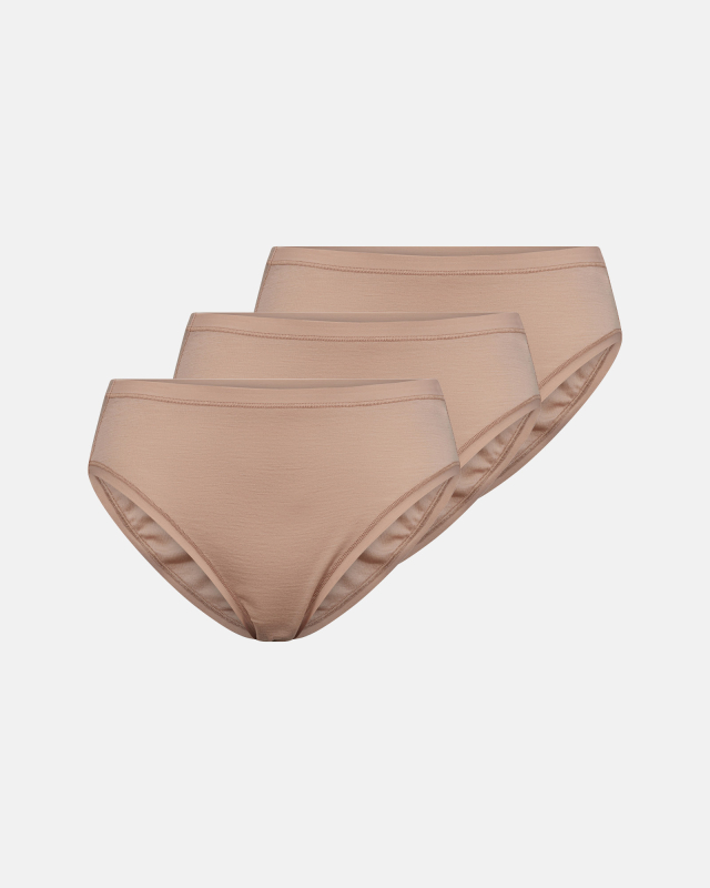Tai Brief 3-pak | 100% Uld | Nude