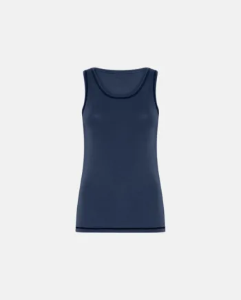 Tanktop | 100% Merino Uld | Navy