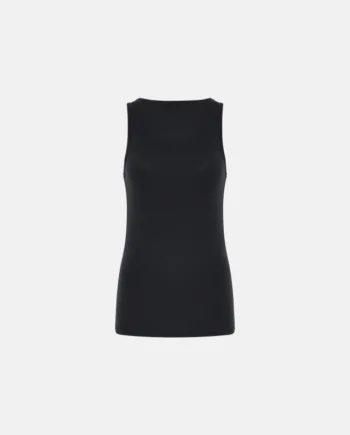 Tanktop | 100% Merino Uld | Sort