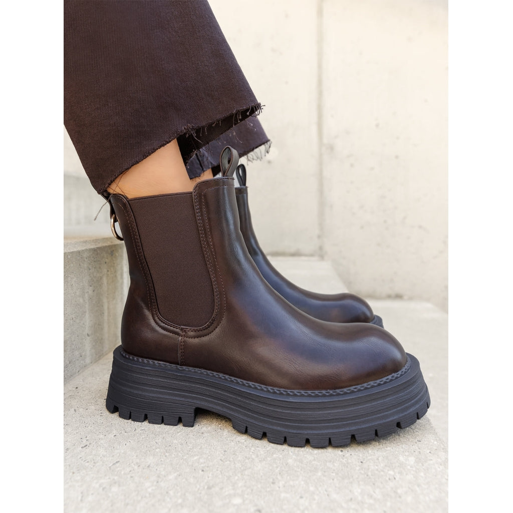 Thea Dame Støvler 6328 - Brown