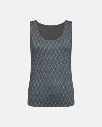 Top "logo" | Polyester | Grå