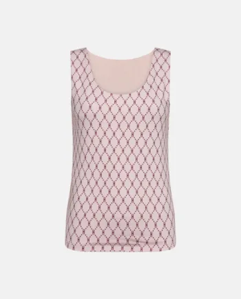 Top "logo" | Polyester | Rosa