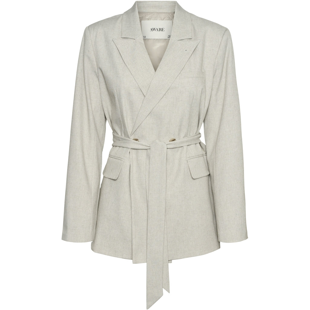Vero Moda Dame Blazer Vmomari - Light Grey Melange