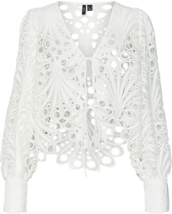 Vero Moda Dame Bluse Vmnikki - Snow White