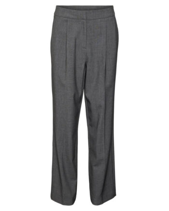 Vero Moda Dame Bukser Vmokava - Dark Grey Melange
