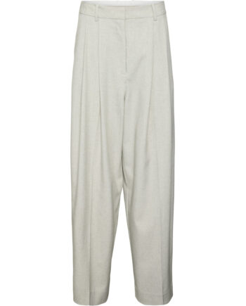 Vero Moda Dame Bukser Vmomari - Light Grey Melange