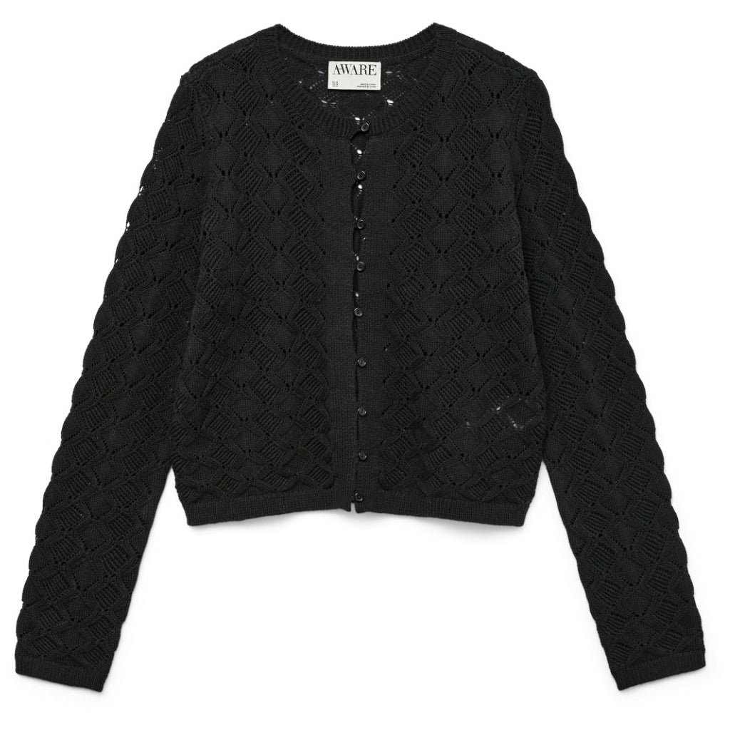 Vero Moda Dame Cardigan Vmpaola - Black