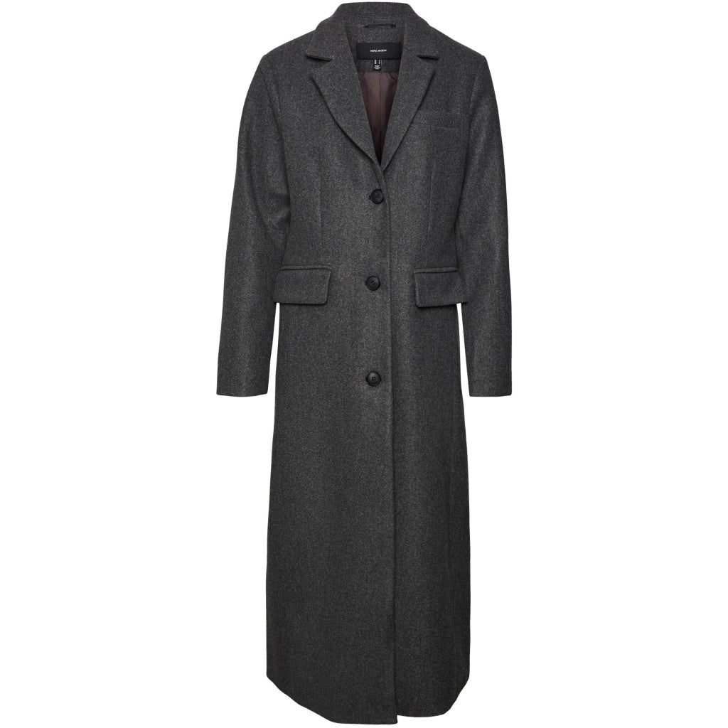 Vero Moda Dame Jakke Vmvincemilan - Dark Grey Melange