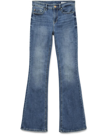 Vero Moda Dame Jeans Vmflash - Medium Blue Denim