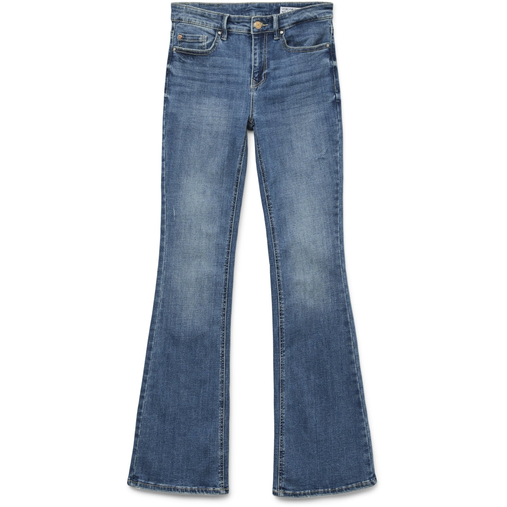 Vero Moda Dame Jeans Vmflash - Medium Blue Denim