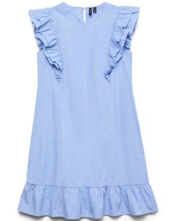 Vero Moda Dame Kjole Vmaila - Little Boy Blue White