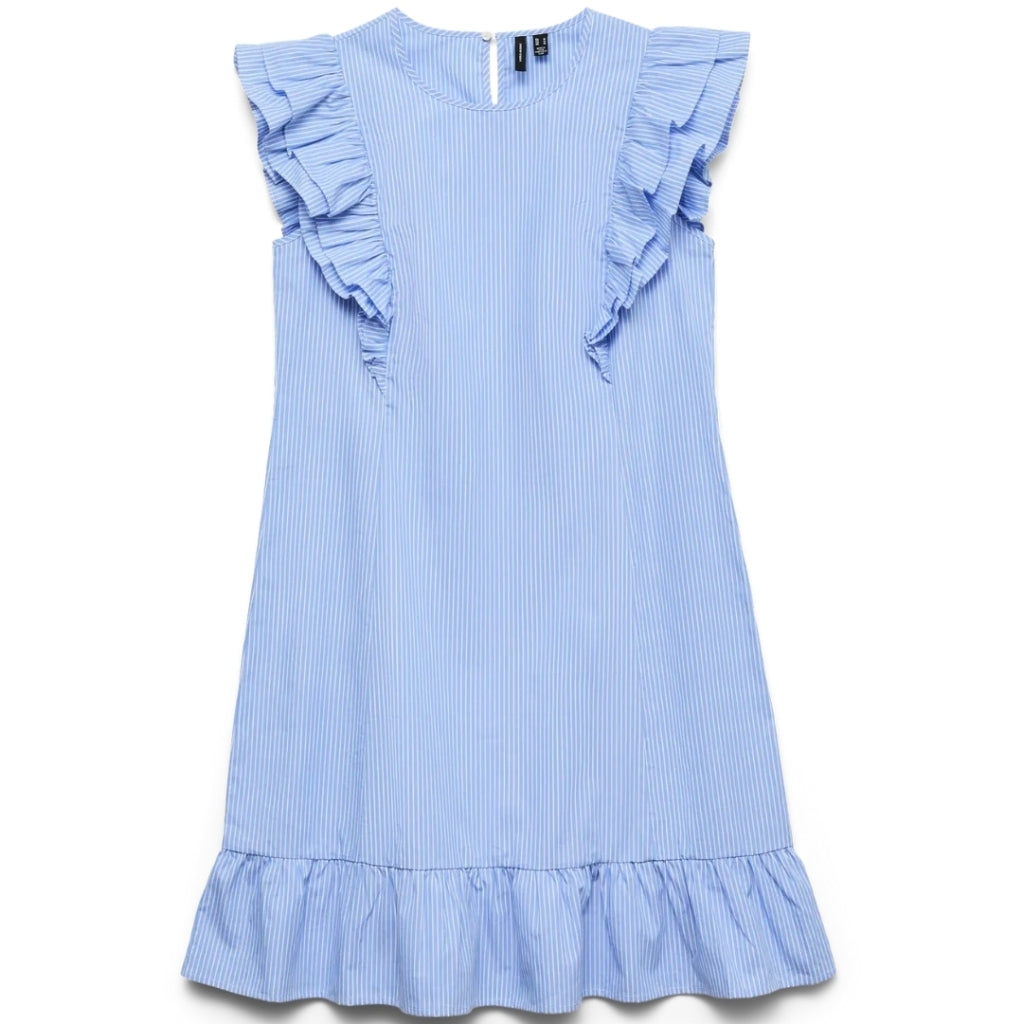 Vero Moda Dame Kjole Vmaila - Little Boy Blue White
