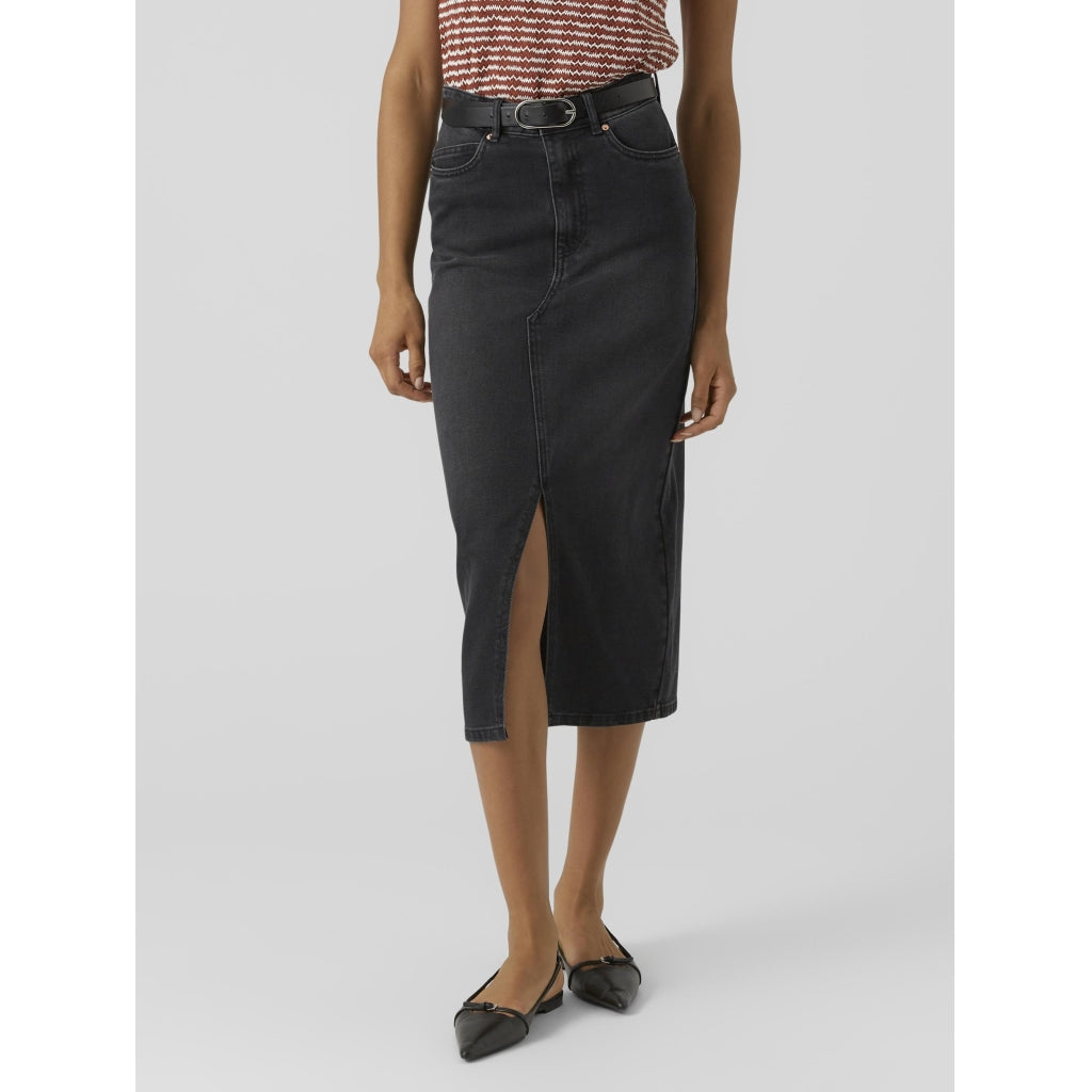 Vero Moda Dame Nederdel Vmveri - Black