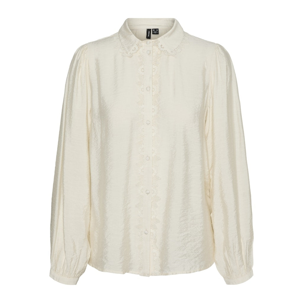 Vero Moda Dame Skjorte Vmgina - Birch