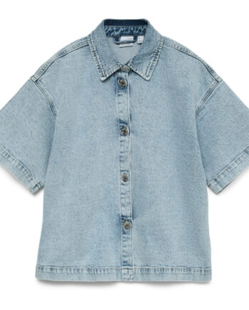 Vero Moda Dame Skjorte Vmtessa - Light Blue Denim