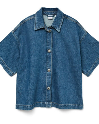 Vero Moda Dame Skjorte Vmtessa - Medium Blue Denim