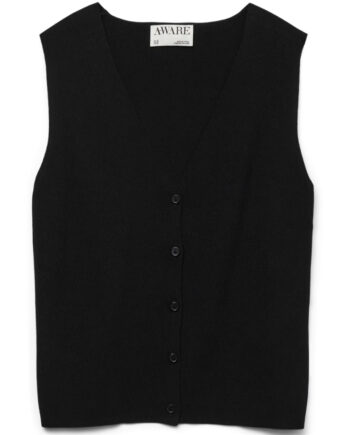 Vero Moda Dame Vest Awsimone - Black