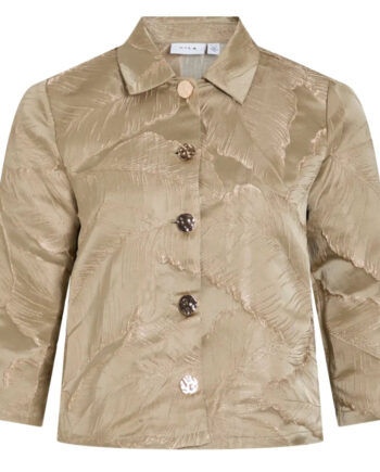 Vila Dame Blazer Viisabelle - Elm Jacquard