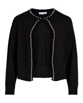 Vila Dame Cardigan Vizafina - Black