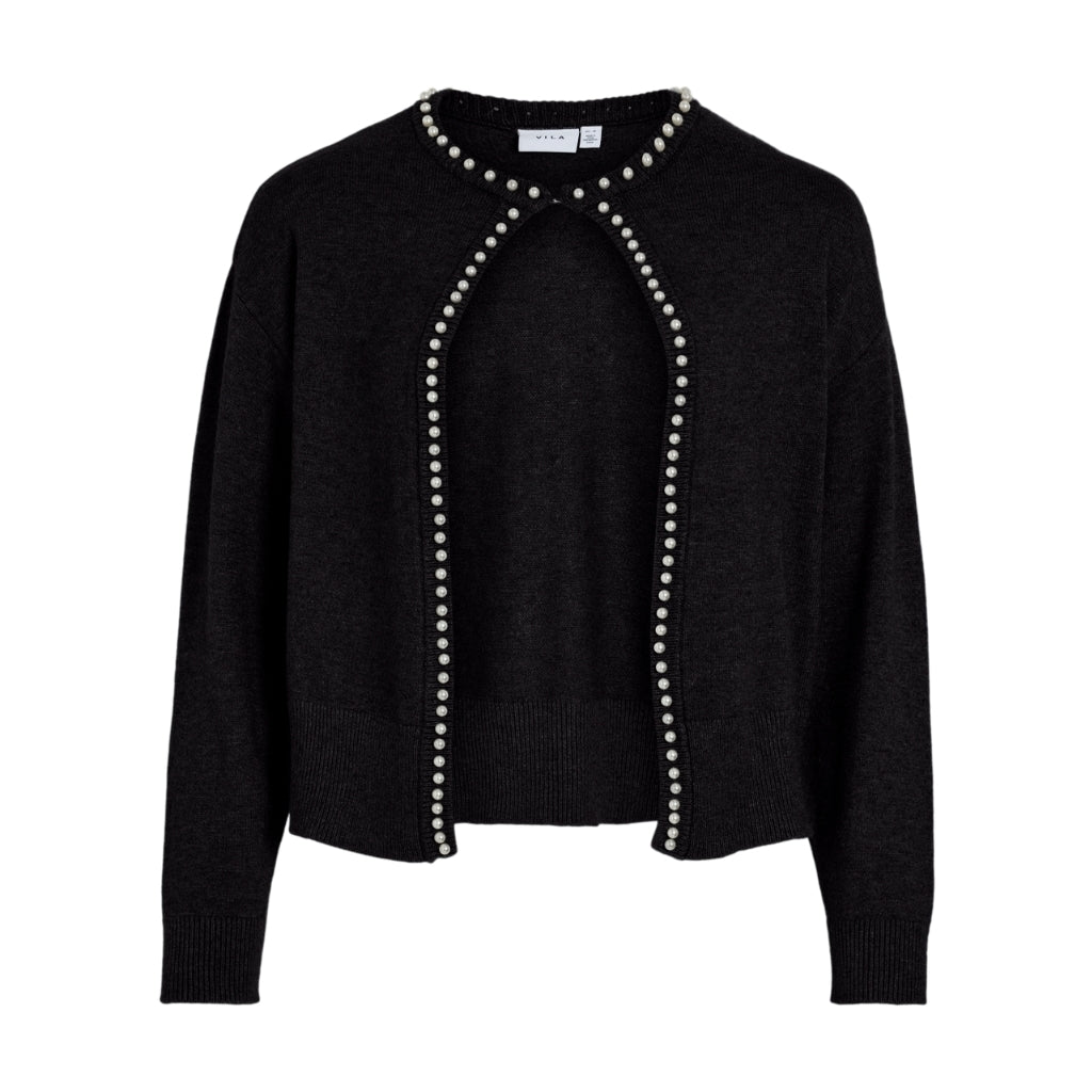 Vila Dame Cardigan Vizafina - Black