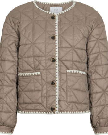 Vila Dame Jakke Visilla - Mountain Trail Birch Edge Crochet