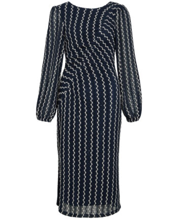 Vila Dame Kjole Viellen - Navy Blazer Birch