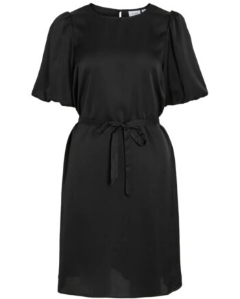 Vila Dame Kjole Viellette - Black
