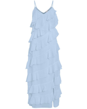 Vila Dame Kjole Viluna - Cashmere Blue