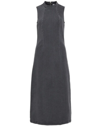 Vila Dame Kjole Vinona - Medium Grey Denim
