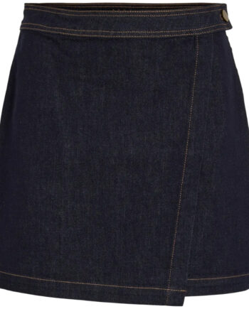 Vila Dame Nederdel Vileva - Dark Blue Denim