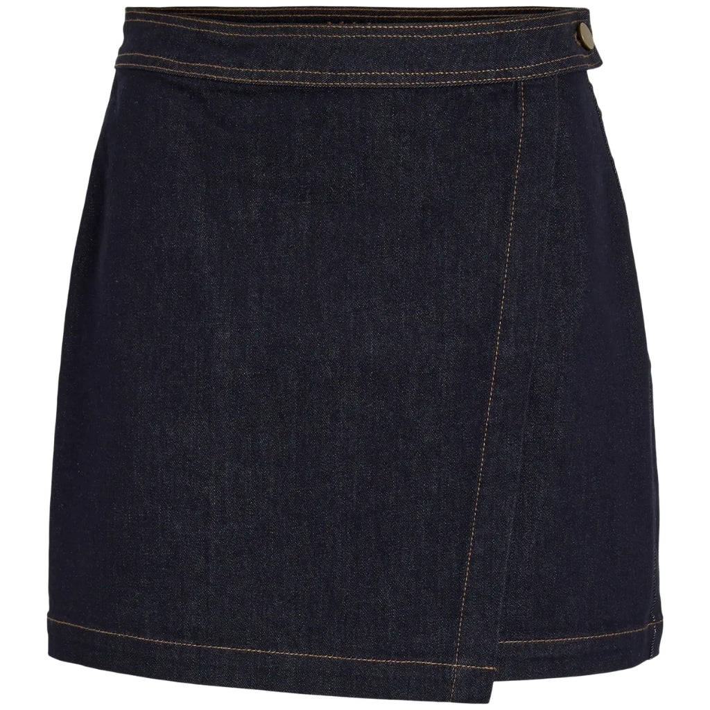 Vila Dame Nederdel Vileva - Dark Blue Denim