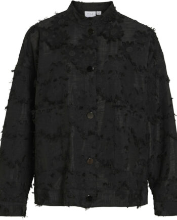 Vila Dame Skjorte Viseia - Black