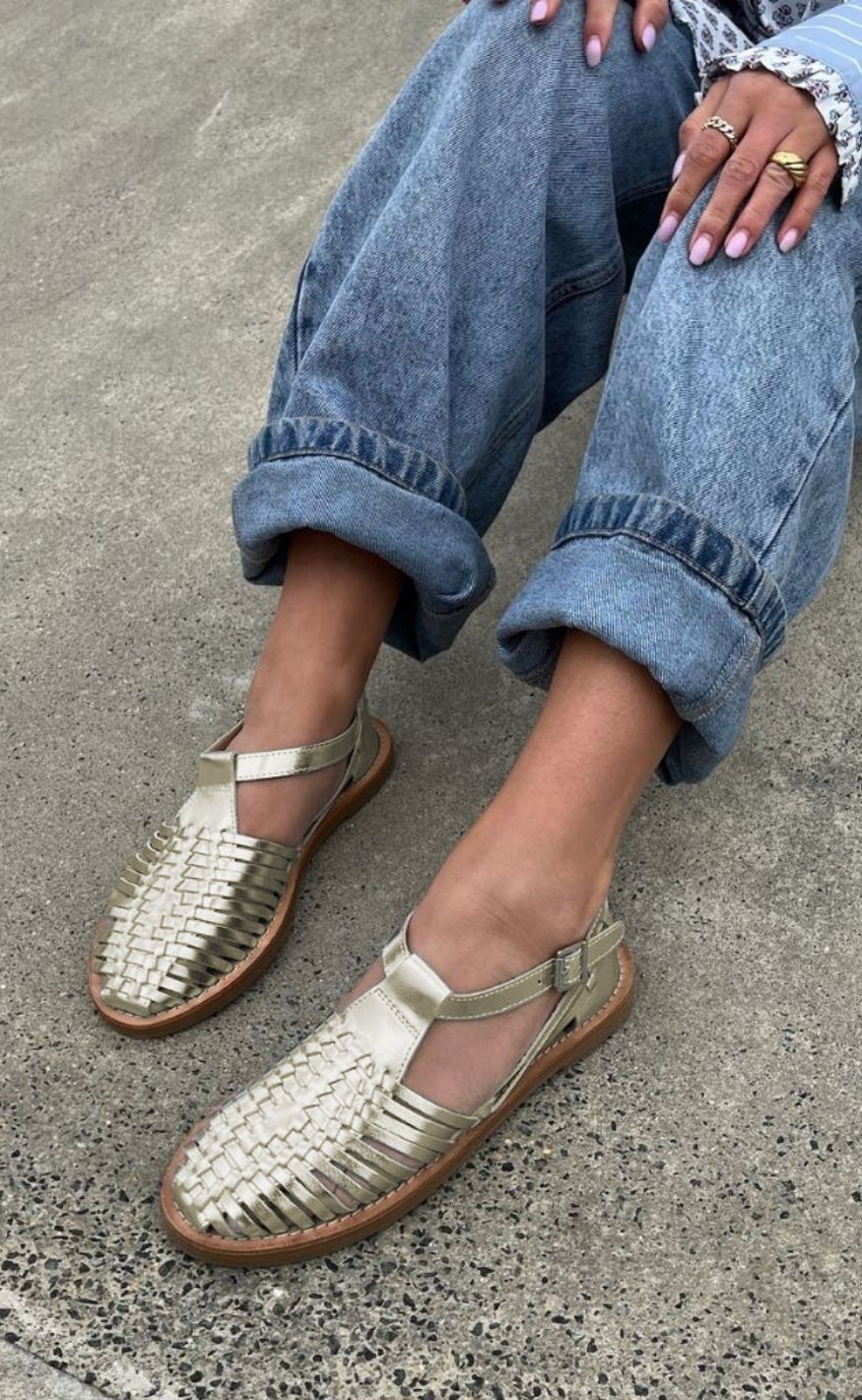 Copehagen Shoes Sandaler - My Days  - Gold