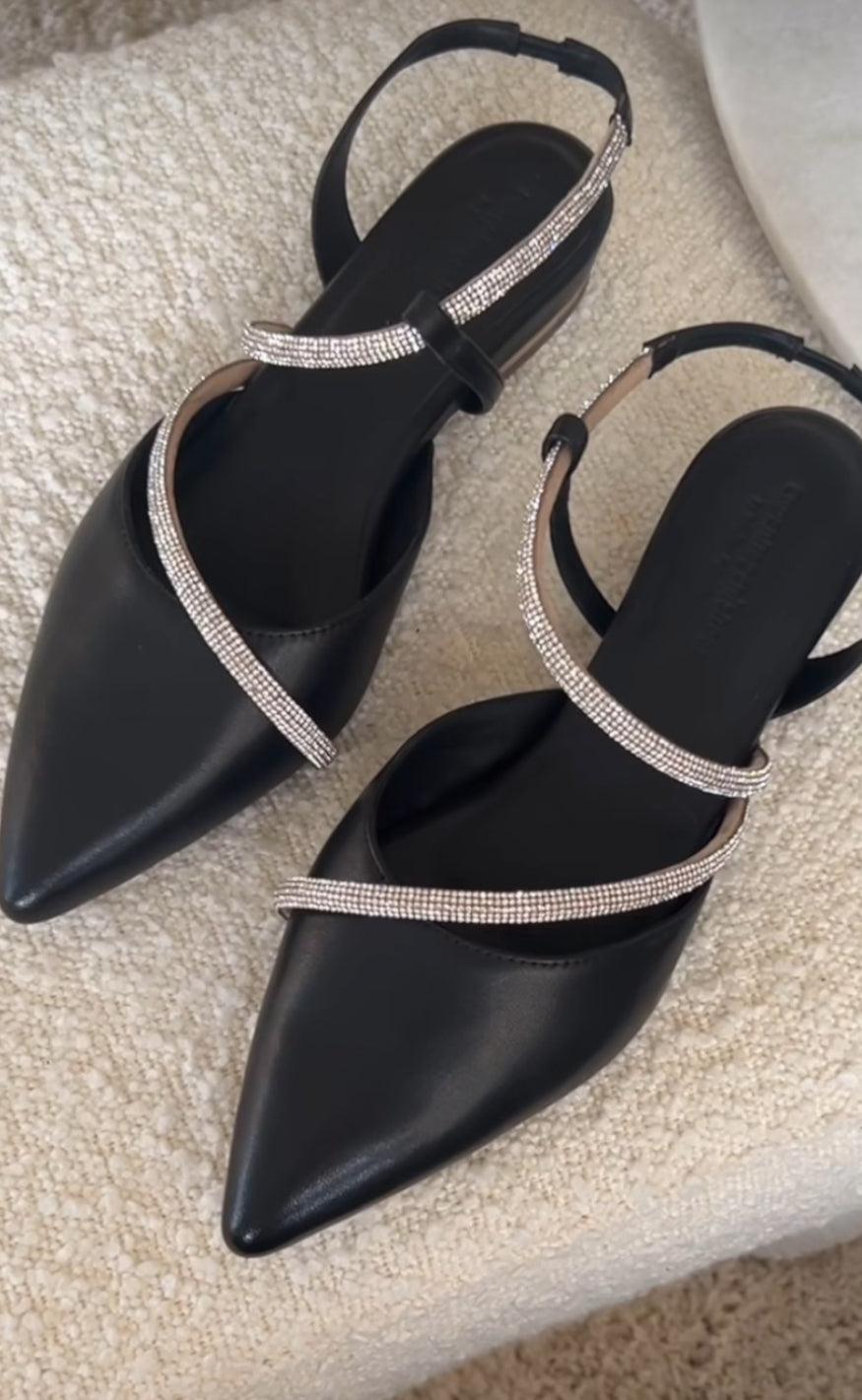 Copenhagen Shoes Ballerina - Femini - Black