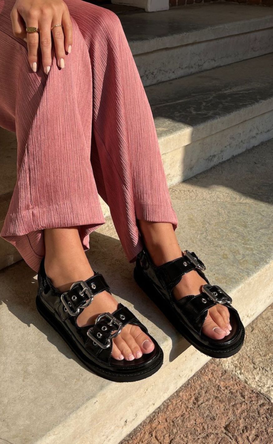 Copenhagen Shoes Sandal - The Magical Patent - Black Patent