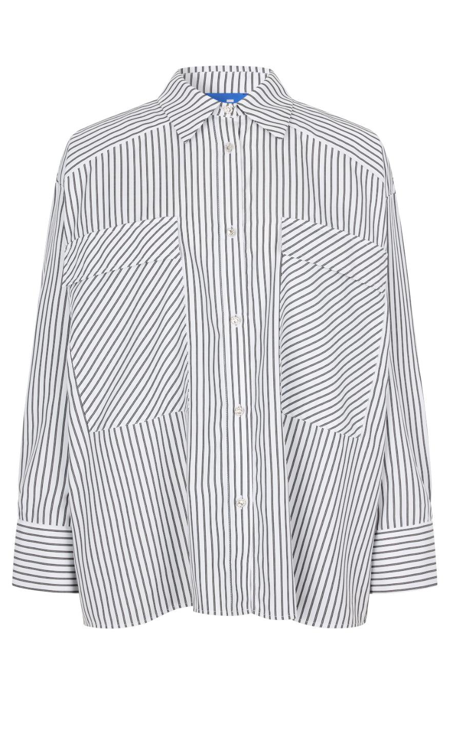 Cras Bluse  - Office - Black Stripe