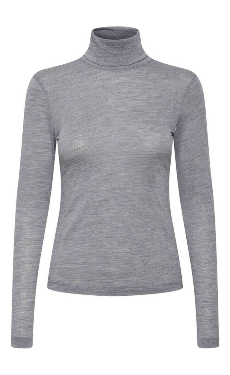Gestuz Bluse Ninia Grey Melange