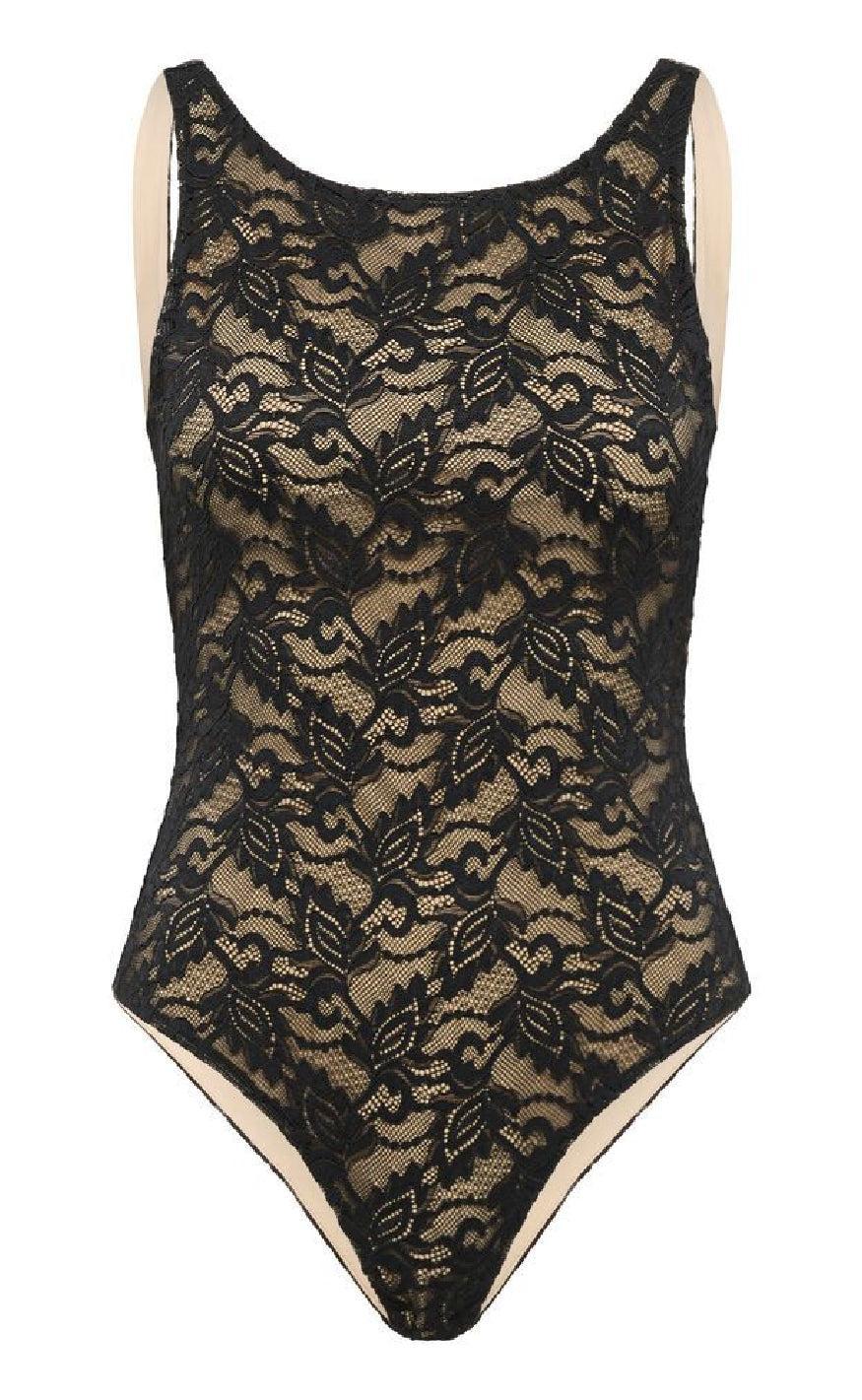 Gestuz Bodystocking - Tania - Black