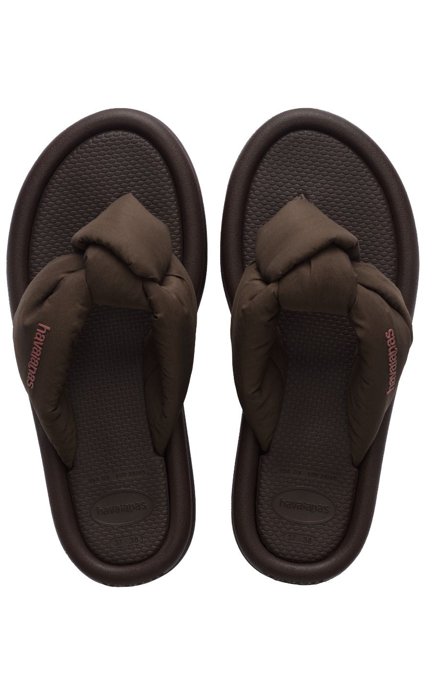 Havaianas Klipklapper / Sandal - Over Puffed Up - Dark Brown