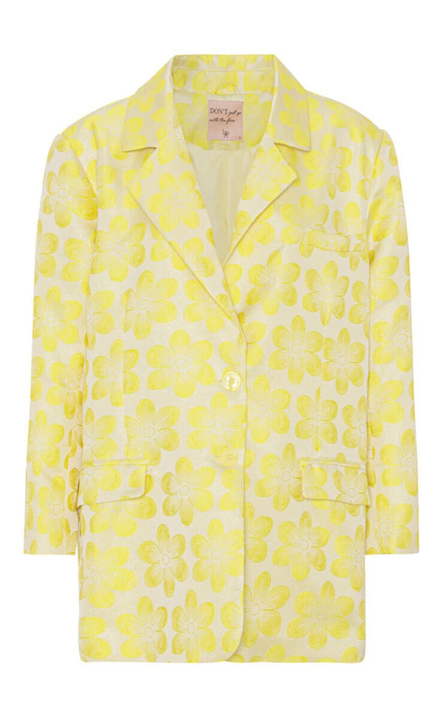 Hunkøn Blazer - Naomi - Yellow