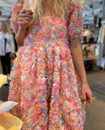 Hunkøn Kjole - Leia Dress - Rainbow