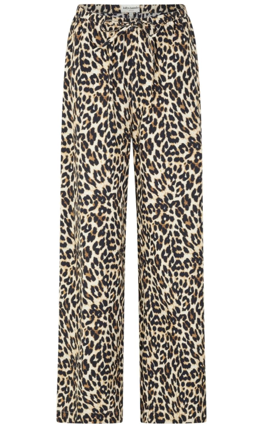 Lollys Laundry Bukser - Rita - Leopard Print