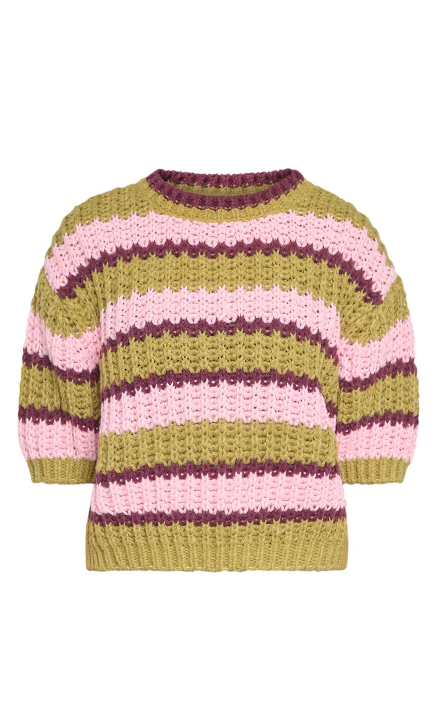 Sisters Point Pullover - Krissy-pu - Lime Comb