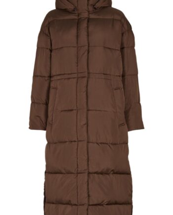 Basic Apparel Jakke - Dagmar Coat - Chocolate