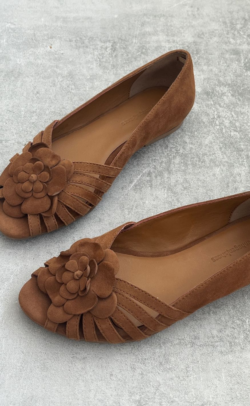 Copehagen Shoes Ballerinaer - La Femme S. - Cognac