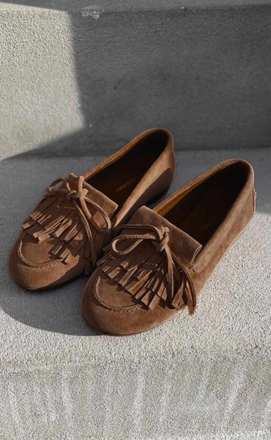 Copehagen Shoes Loafers - La Boheme - Cognac Suede